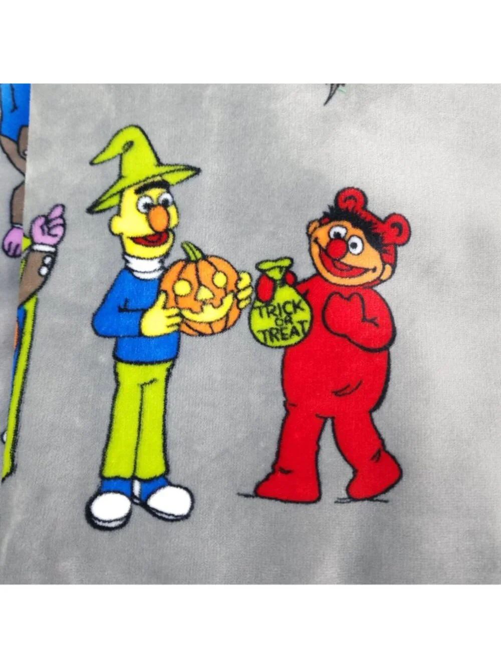 Sesame Street Halloween Decorative Throw Blanket 60